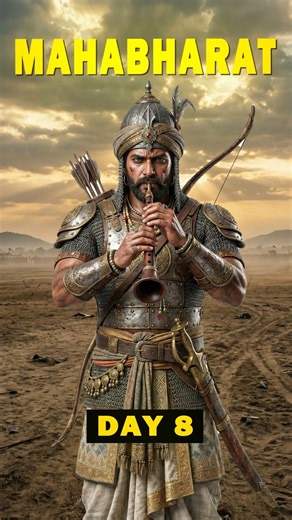 Mahabharat Yudh 8th day 🚩 | Bheem Ne Maare Dhritarashtra Ke 17 Putra! 😱