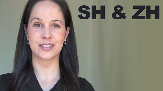 English: How to Pronounce SH [ʃ] and ZH [ʒ] Consonants - Rachel's English