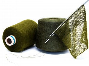 Moss Green Mohair Silk Yarn Set: Italian Lace Weight Knitting & Crochet - Etsy