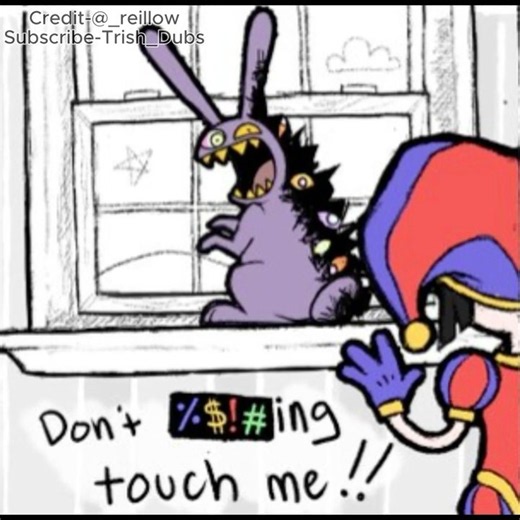 Don't Touch the Abstracted Jax !The Amazing Digital Circus Comic Dub #pomni #comics #jax #comicdubs