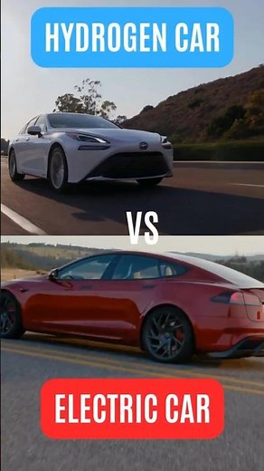 Hydrogen Car vs Electric Car — Explained in 10 Seconds #hydrogen #electriccar #fuelcell #ev #science