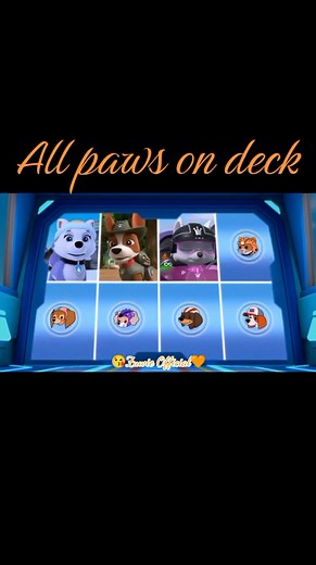 Paw Patrol | All paws on deck all pups and catpacks reveal 🐾🐾🐾🐶😺#fpy #pawpatrol #allpawsondeck #alltogether