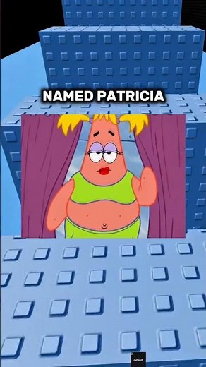 Patrick Fooled Everyone In Bikini Bottom #roblox #relatable #cartoon