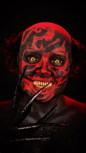 INSIDIOUS MAKEUP 🩸| EllaDoesFx | #shorts