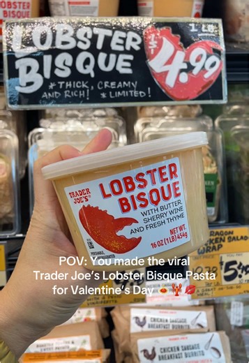 Delicious Trader Joe's Lobster Bisque Pasta Recipe