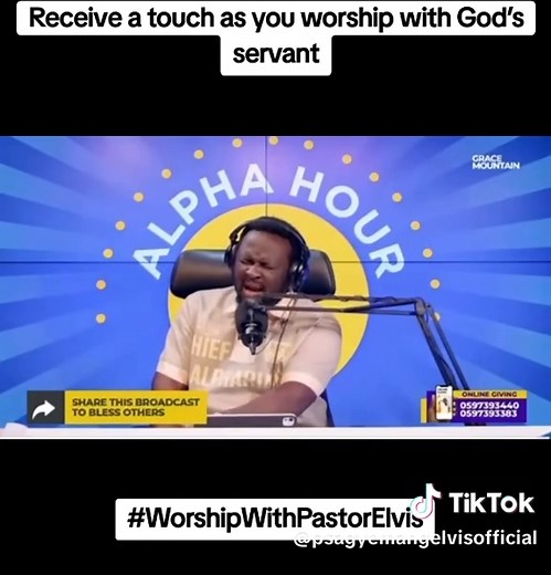 Receive a Touch Worship With Pastor Elvis — Alpha Hour Live