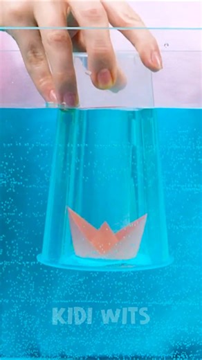 Boat Under Water?! 🌊 Let’s Do A Cool Science Test! 🚤 #kids #shorts #learning