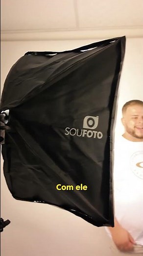 O Melhor softbox para suas fotos e vídeos