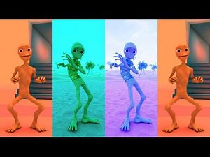 Green Alien Dance 👽 | Dame Tu Cosita Challenge