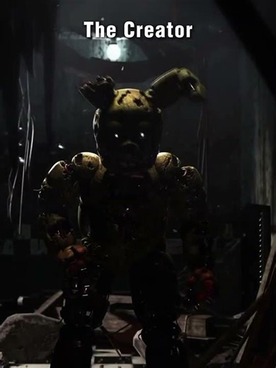 FNAF #fnafedit The Creation And The Creator FNAF Edit #fnaf3 #Springtrap #fnafMovie 🏆