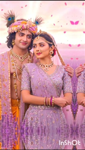 Radha Rani 🥰 krishna ji 💕💗🤗 | #art #love #anime #drawing #radhakrishna #trending