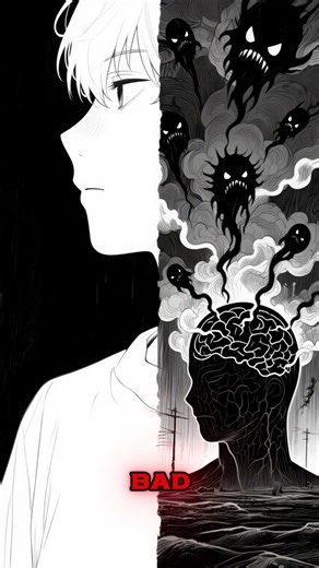 Why You Feel Anxious for No Reason | Psychology Explained #facts #psychology #humanbehavior #manga