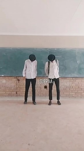 Synchronized Dance Routine in Classroom Setting