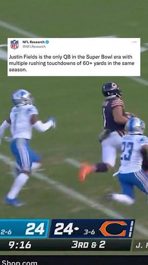 20K views · 3.2K reactions | Justin Fields is a CHEAT CODE.  Via: @nfl | Sunday Night Football on NBC | Facebook