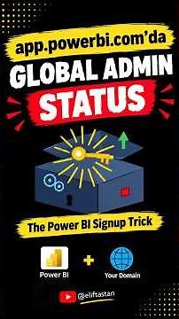 Power BI Service Sign-Up: The Right Way to Get Global Admin (The Signup Trick Nobody Tells You)