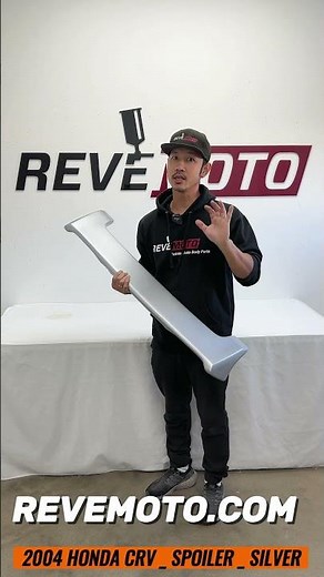 2004 Honda CRV Spoiler Silver | ReveMoto
