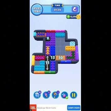 Color Block Jam - Level 1042 solution #games #gaming #puzzle #gameplay