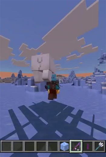 Gravity gun/hook in mineraft