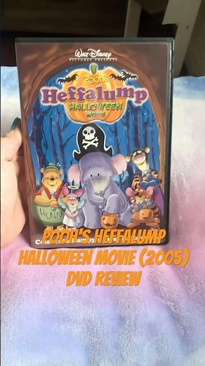 Pooh's Heffalump Halloween Movie (2005) DVD Review #winniethepooh 🐝🍯🎃👻🍬🍫🍭
