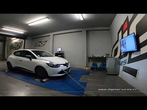 Renault Clio 4 1.5 DCI 75cv Reprogrammation Moteur @ 115cv Digiservices Paris 77 Dyno
