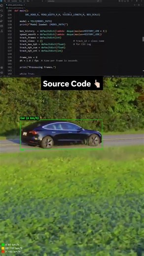 Car speed using python 🐍