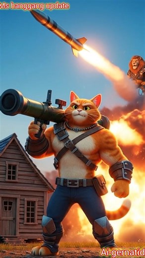 ​From Fat Cat to Super Hero! 🐱 Mashup Action Animation