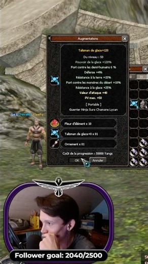 UP TALISMAN GLACE +120 #metin2