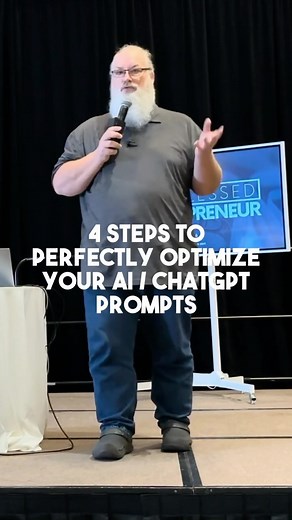 Optimize Your AI / ChatGPT Prompts in Four Simple Steps #chatgpt #prompt #fyp #aitips | Jonathan Mast