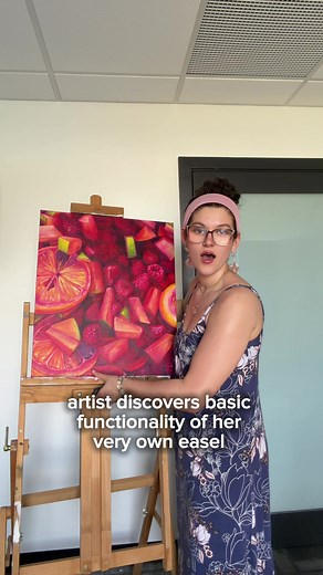 Artist Shocked by Perfectly Working Easel | ArtTok