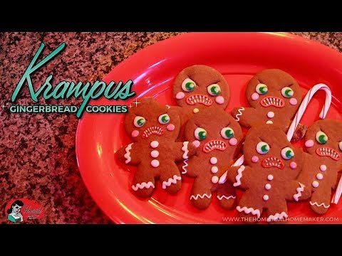Holiday Horror – "Krampus"-inspired Killer Gingerbread Cookies