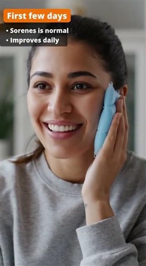 😣➡️😌 BEFORE vs AFTER wisdom tooth removal… the difference is real.