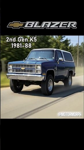 Chevrolet K5 Blazer to Tahoe Evolution (1969-2025)