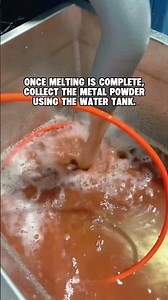 Water atomization precious metal powder making machine – adjustable powder fineness.