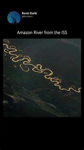 Amazon River from the ISS