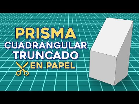 How to make a truncated quadrangular prism
