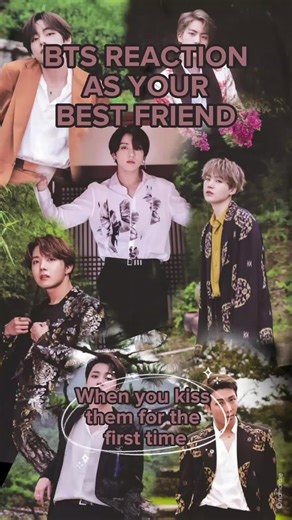 BTS Best Friends Reacting to Your First Kiss