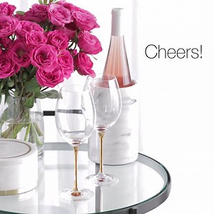 The perfect bar cart meets the perfect decor. Cheers! https://crate.us/2OkDWhu | Crate and Barrel