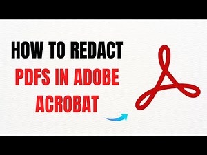 How to Redact PDFs in Adobe Acrobat – Full Guide