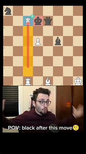 BRILLIANT ROOK SAC! 😱 #chess #chesscom