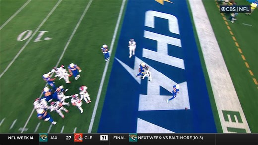 Ekeler's TD plunge gets Chargers on board vs. Broncos in fourth quarter