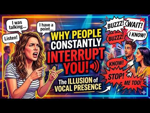 Why people constantly interrupt you in conversations | The Illusion of Vocal Presence