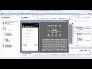 Android JDBC Database Connection part 1(UI Design)