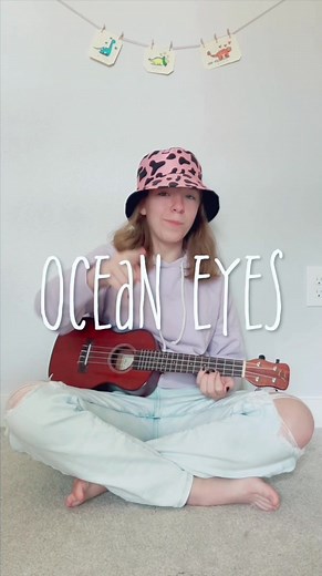 Learn Ocean Eyes by Billie Eilish on Ukulele - Easy Tutorial
