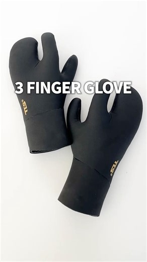 保温性抜群🔥 TLS 3 FINGER GLOVE 2mm｜日本製 ミトングローブ #surfing #サーフグローブ