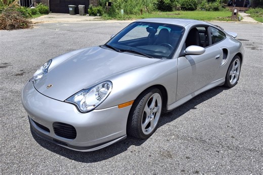 22k-Mile 2002 Porsche 911 Turbo Coupe 6-Speed