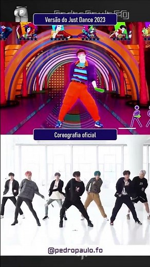 Official Choreo X Just Dance 2023 version Comparison - Boy With Luv by BTS (방탄소년단) Ft. Halsey