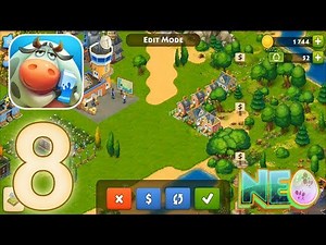 Township: Gameplay Walkthrough Part 8 - Town Rebuild! (iOS - Android)