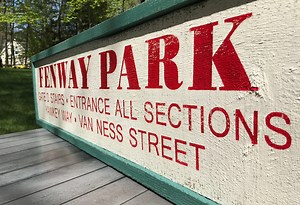 Large Fenway Park Wood Sign - Etsy