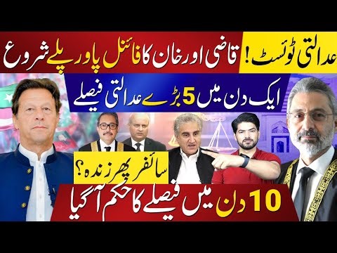 Imran Khan Secures 2 Major Reliefs | Qazi Faez Isa's Supreme Court Power Play Begins?