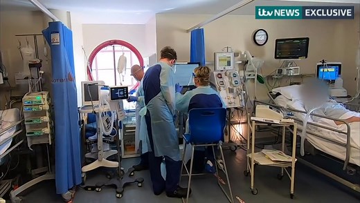 Inside 'coronavirus ward' at the Royal Bournemouth Hospital